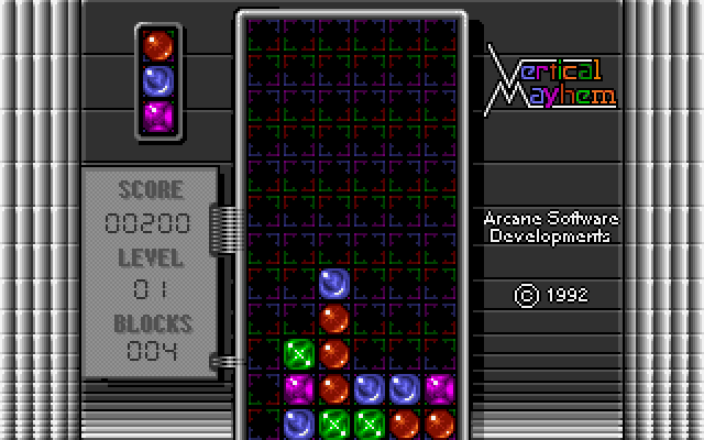 Vertical Mayhem [Falcon030] atari screenshot